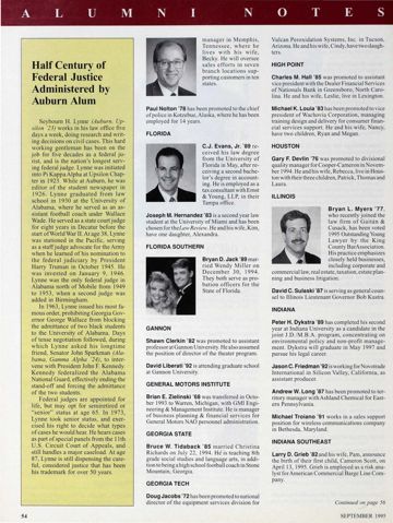 Half Century of Federal Justice Administered by Auburn Alum